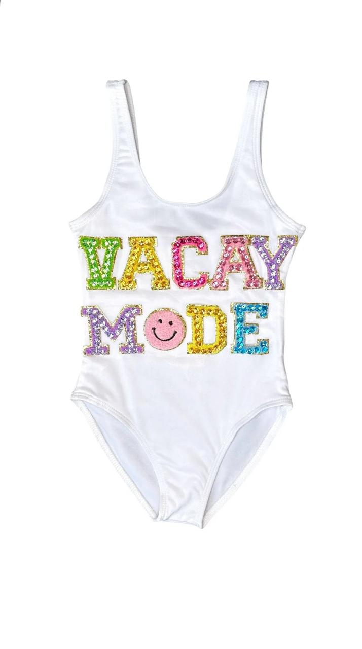 CRYSTAL VACAY MODE SWIMSUIT
