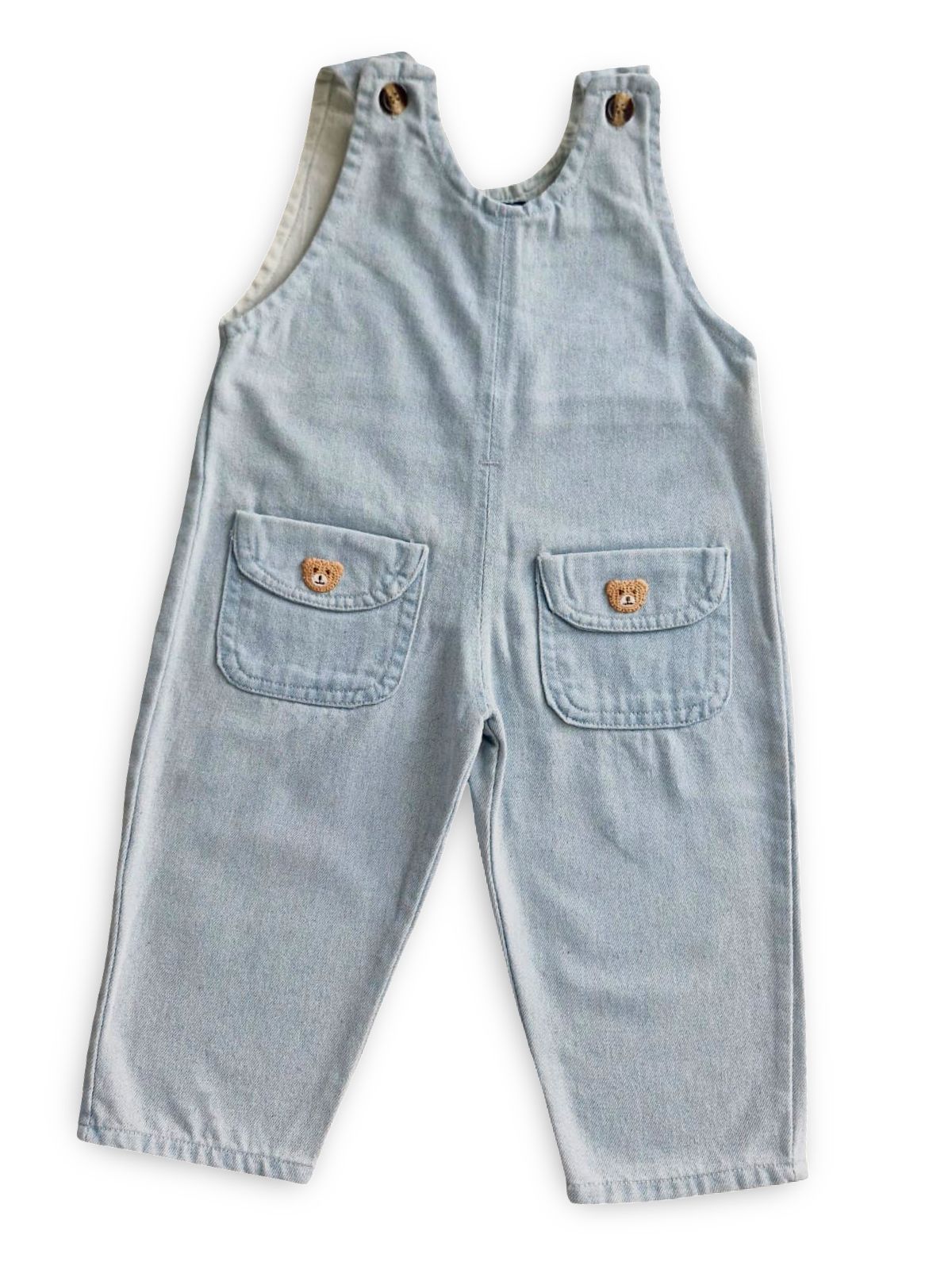 LITTLE BEAR DENIM OVERALL