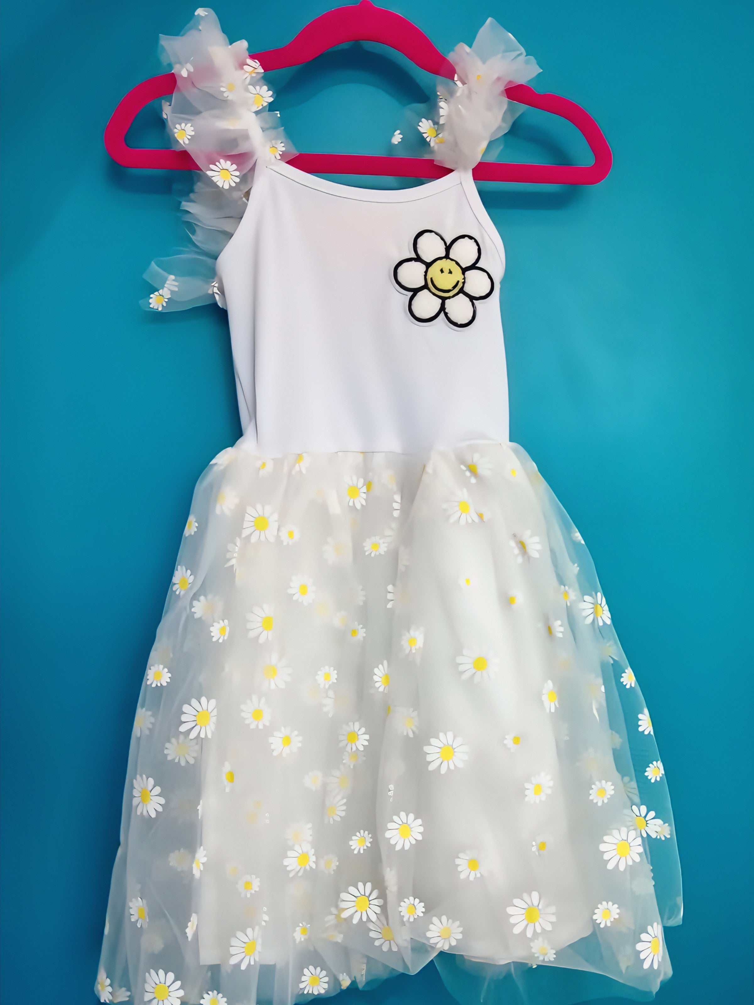 WHITE FLOWERS DRESS