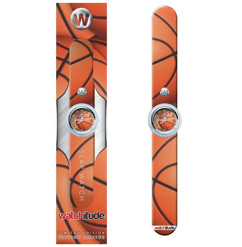 BASKETBALL WATCHITUDE SLAP WATCH