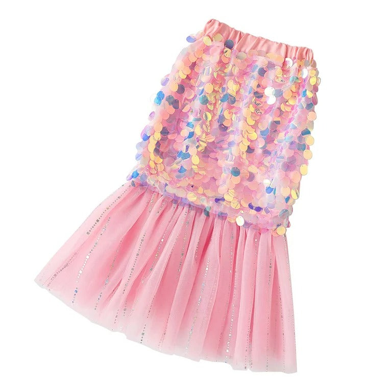 FALDA SIRENA ROSA