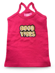 GOOD VIBES TEE ROSA