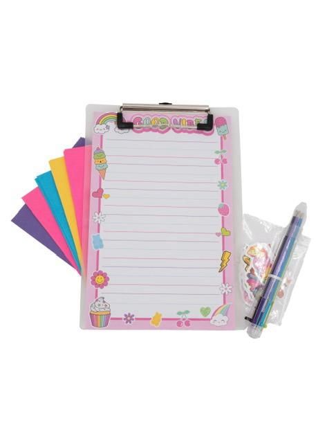 LARGE STATIONERY WITH CLIP BOARD