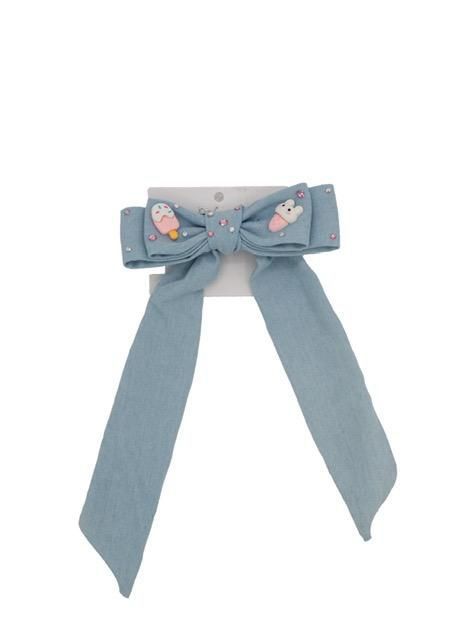 DENIM CHARM TAIL CLIP