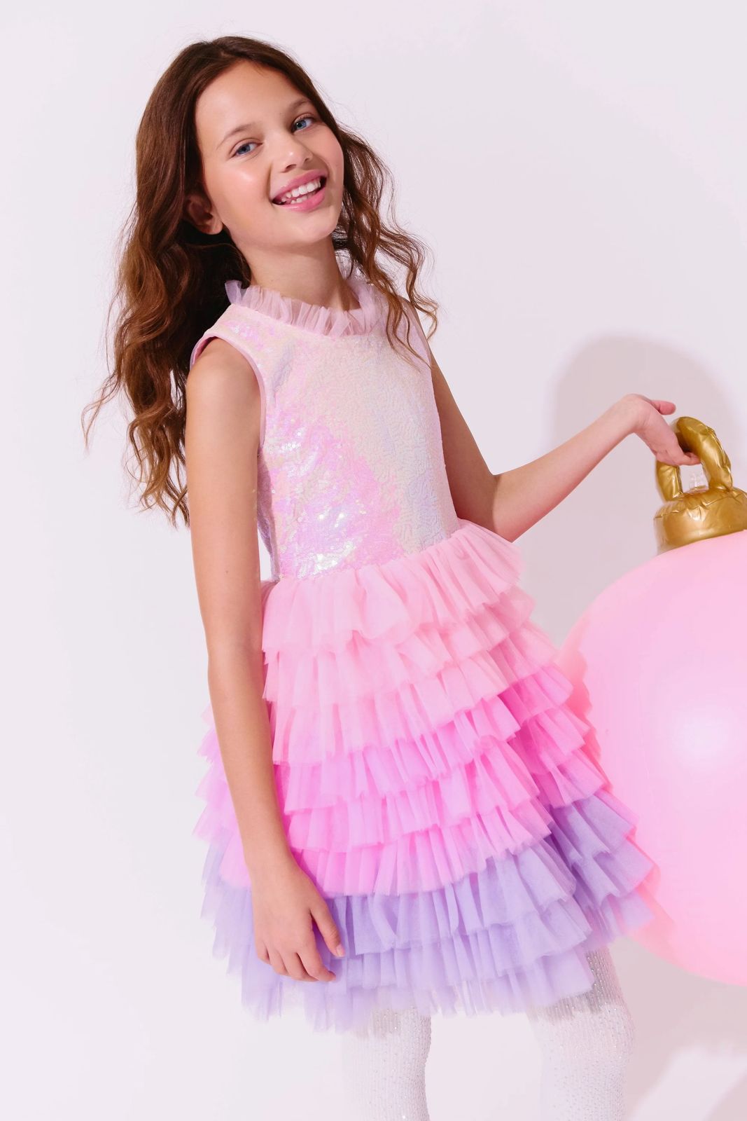 DREAMY OMBRE TULLE DRESS