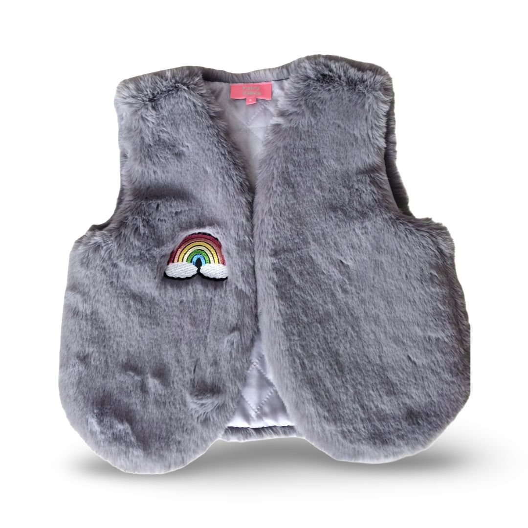CHALECO PATCH GRIS