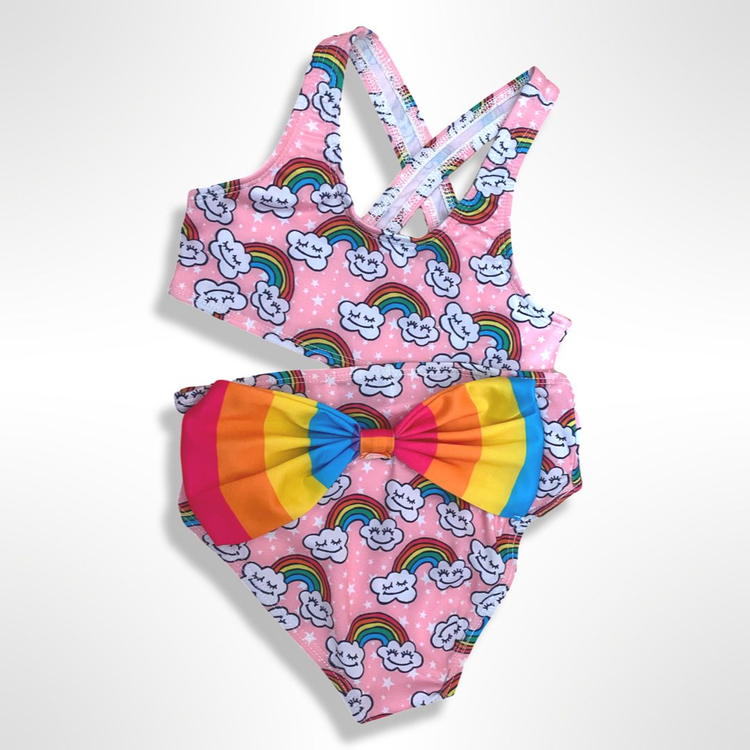 DOUBLE RAINBOW SWIMSUIT