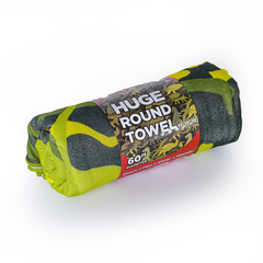 DINO CAMO ROUND TOWEL