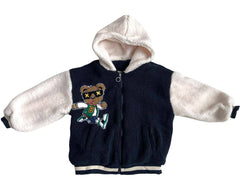 COOL TEDDY BEAR PLUSH HOODIE