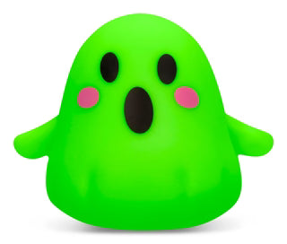 GHOST SQUEEZE TOY