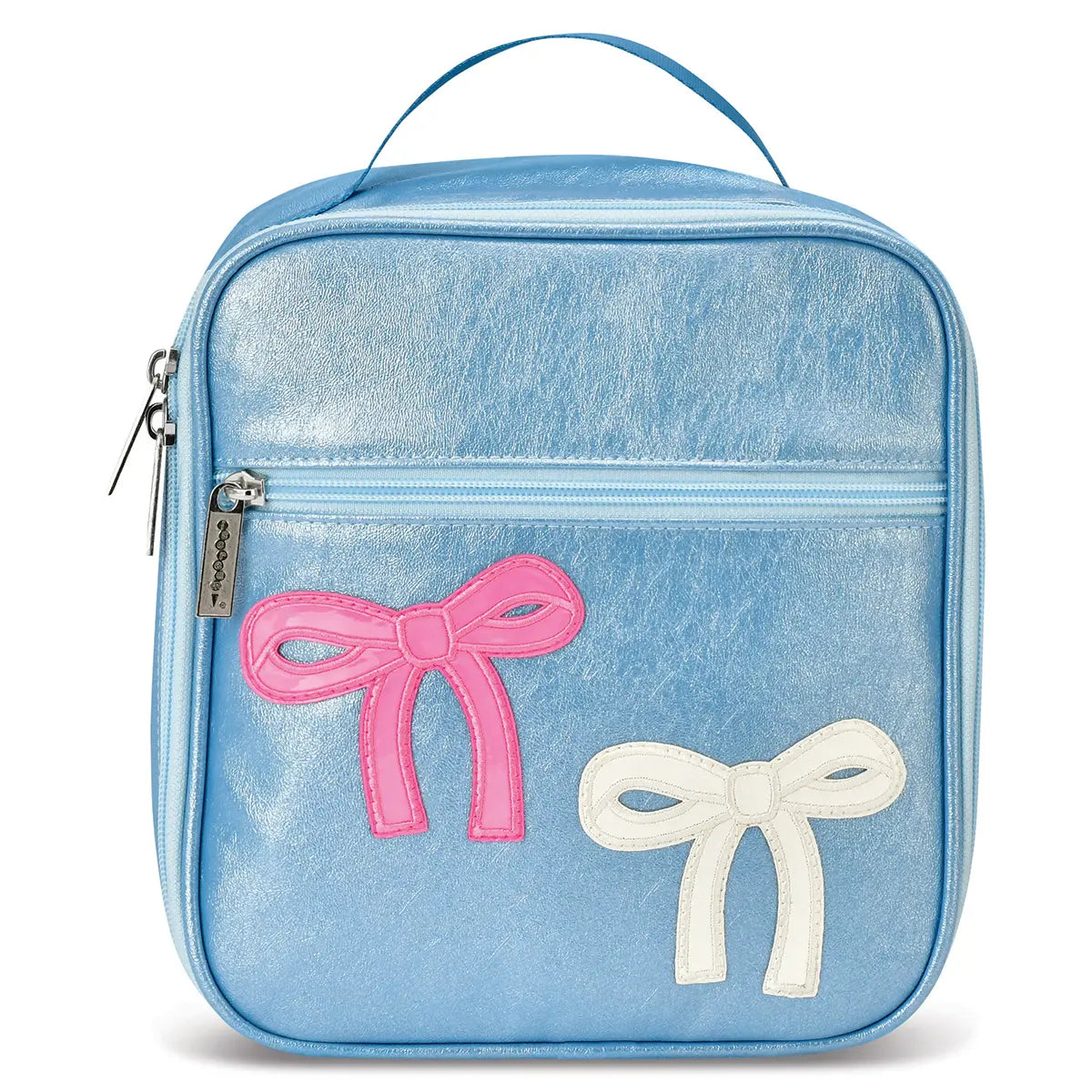 PATCHED BOW LUNCH TOTE