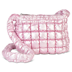ICY ROSE PUFFER SLING BAG