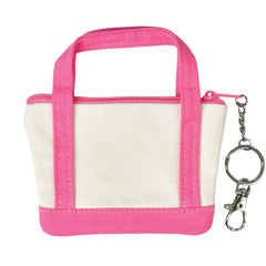 MINI TOTE BAG LIP BALM KEY CHAIN SET