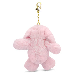 PINK BUNNY BAG CHARM