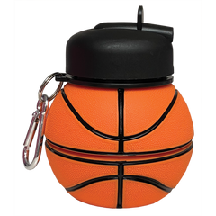 BASKETBALL COLLAPSIBLE WATER BOTTLE