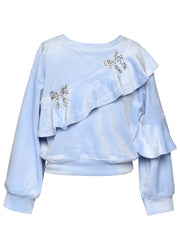 VELOUR SET LIGHT BLUE