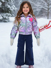 IRIDESCENT PUFFER JACKET