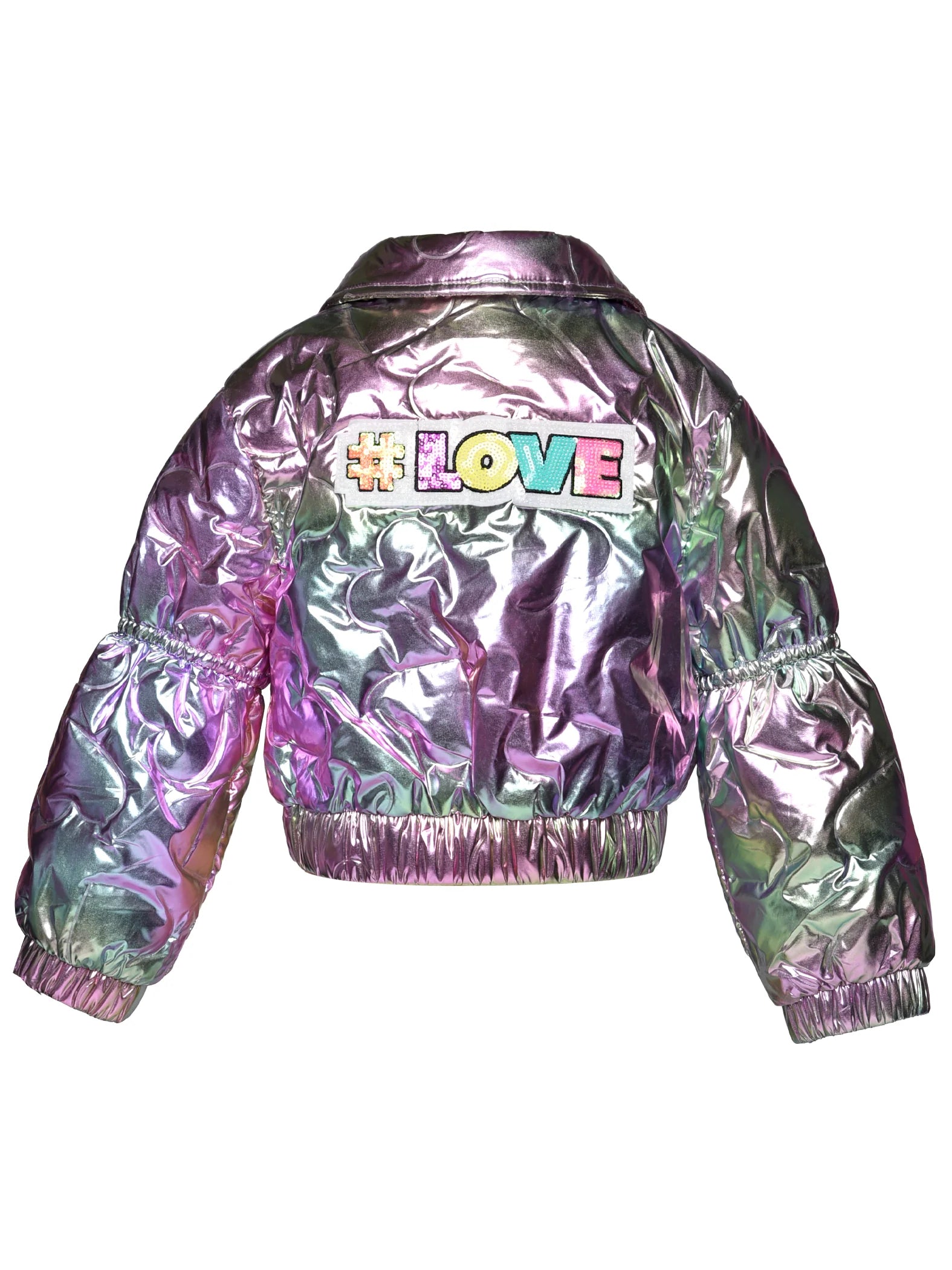 IRIDESCENT PUFFER JACKET