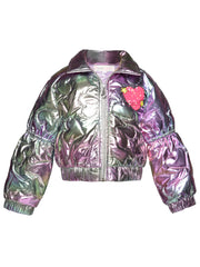 IRIDESCENT PUFFER JACKET