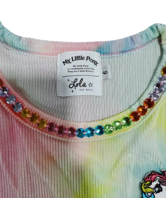 MY LITTLE PONY TIE DYE SET