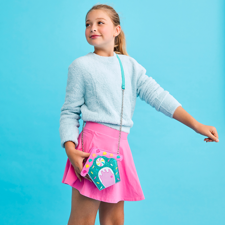 GINGERBREAD HOUSE CROSSBODY BAG