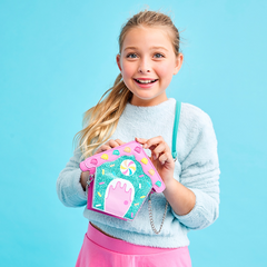 GINGERBREAD HOUSE CROSSBODY BAG
