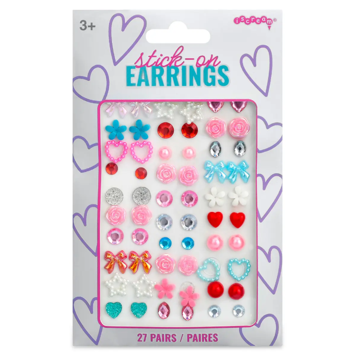 SPARKLY STICK ON EARRINGS