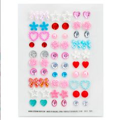 SPARKLY STICK ON EARRINGS