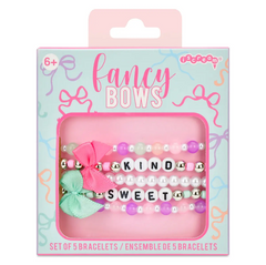 FANCY BOWS BRACELET SET
