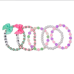 FANCY BOWS BRACELET SET