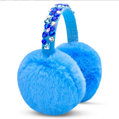 BLUE JAZZY JEWELS EARMUFFS