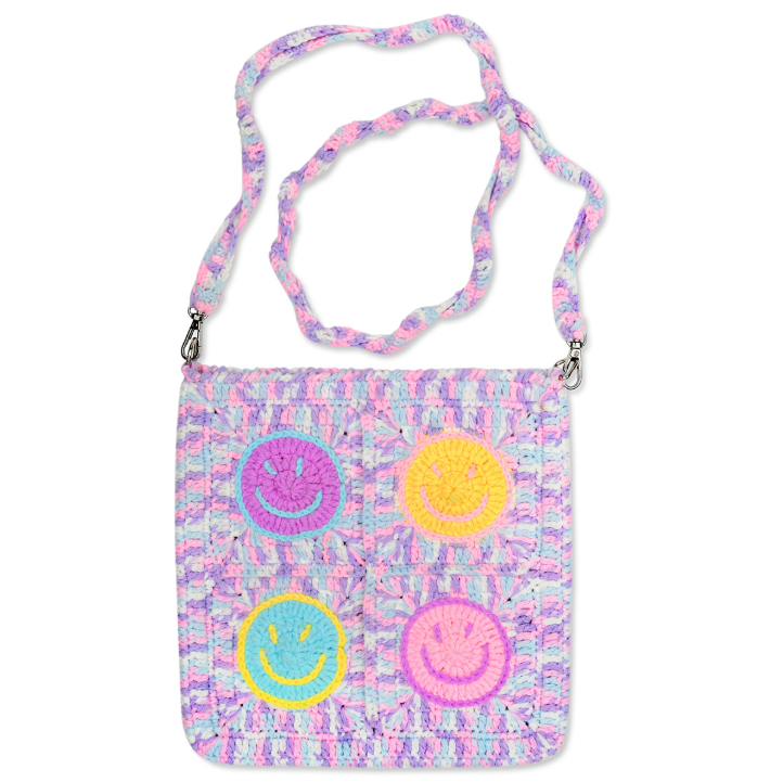 SMILES CROCHET BAG