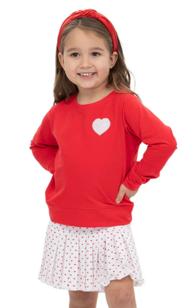 TINY HEARTS MINI PLEAT