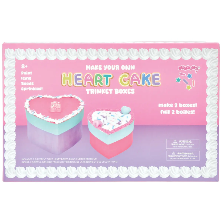 MAKE YOUR OWN HEART CAKES