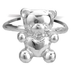 BEARY CUTE NAIL POLISH & RING SET