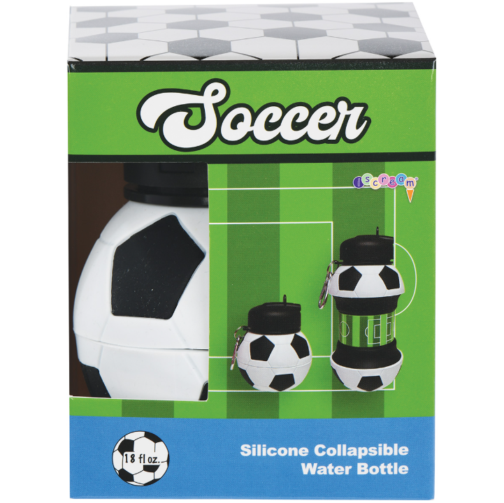 SOCCER COLLAPSIBLE ATER BOTTLE