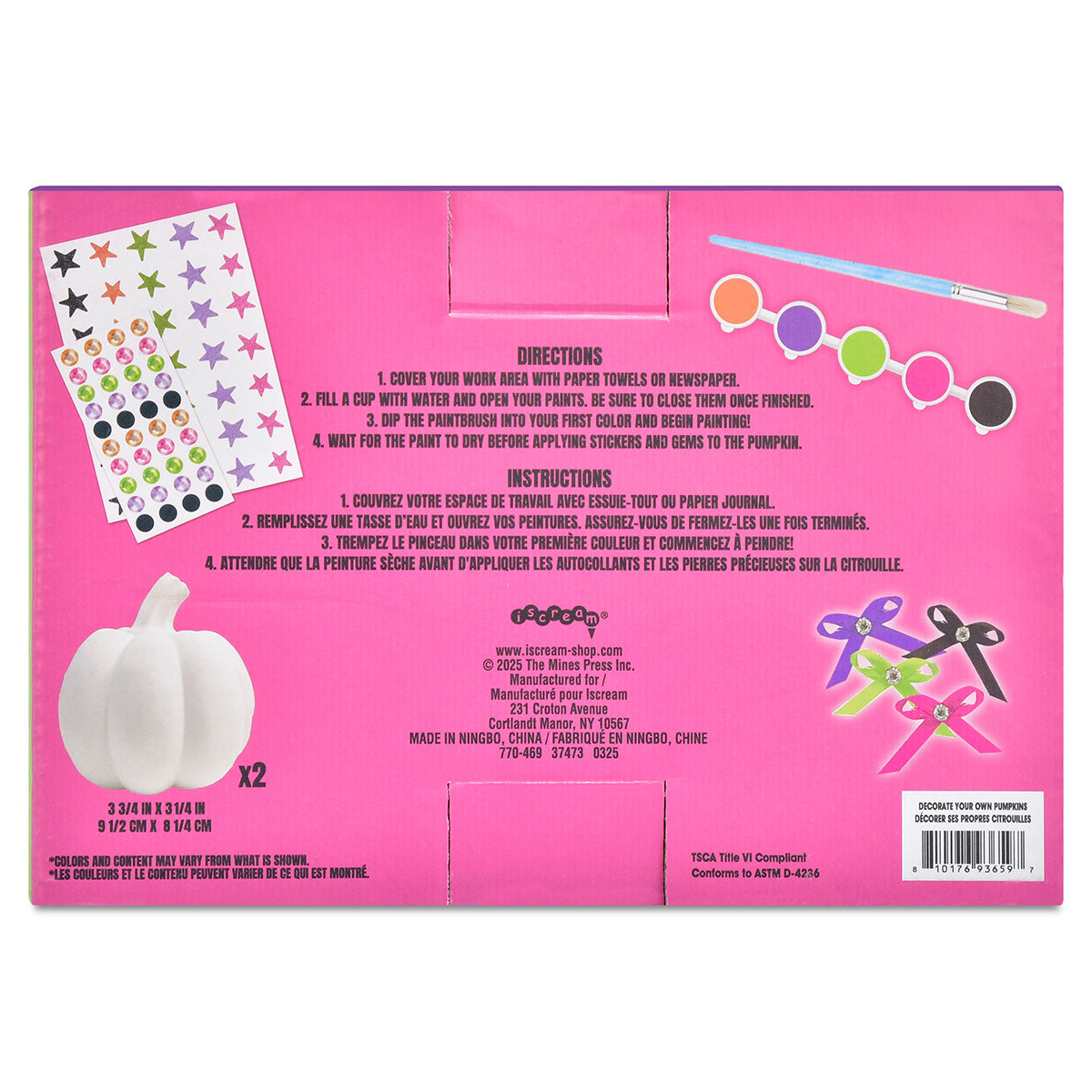 DECORATE YOUR OWN PUMPKIN KIT
