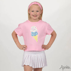 GLITTER ICE CREAM PINK BOXY