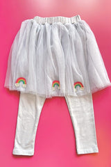 LEGGINS TUTU GRIS PATCH