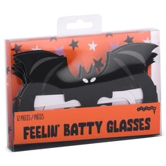 HALLOWEEN BAT GLASSES