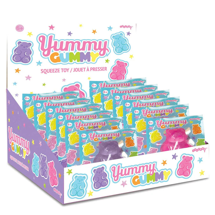 YUMMY GUMMY BEAR SQUEEZY TOY