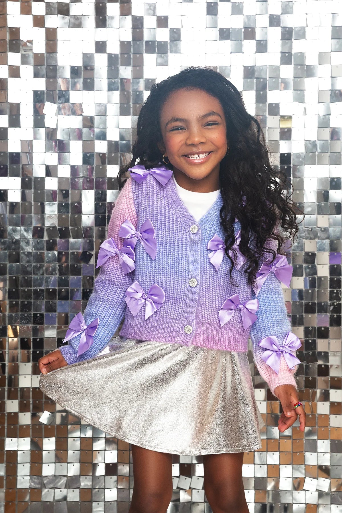 BOW CARDIGAN