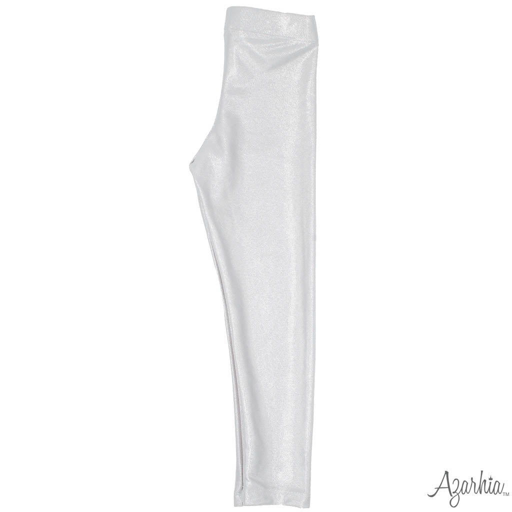 SHIMMER LEGGING IN SILVER
