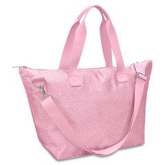PINK RHINESTONE OVERNIGHT BAG