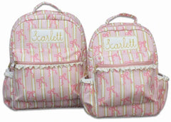 BACKPACK PINK BOWS