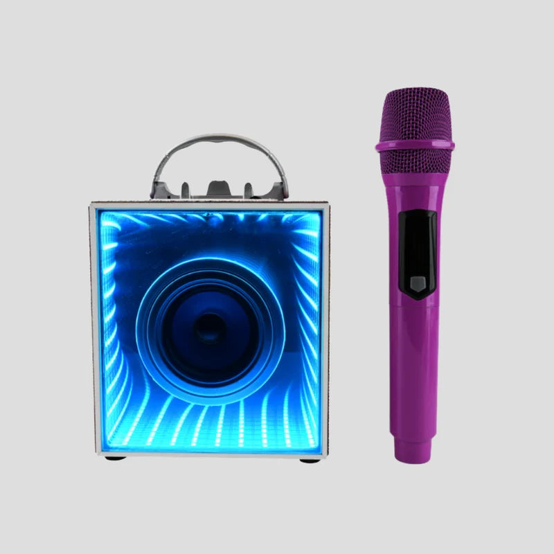 INFINITY SPEAKER & KARAOKE BLUETOOTH MICROPHONE SET