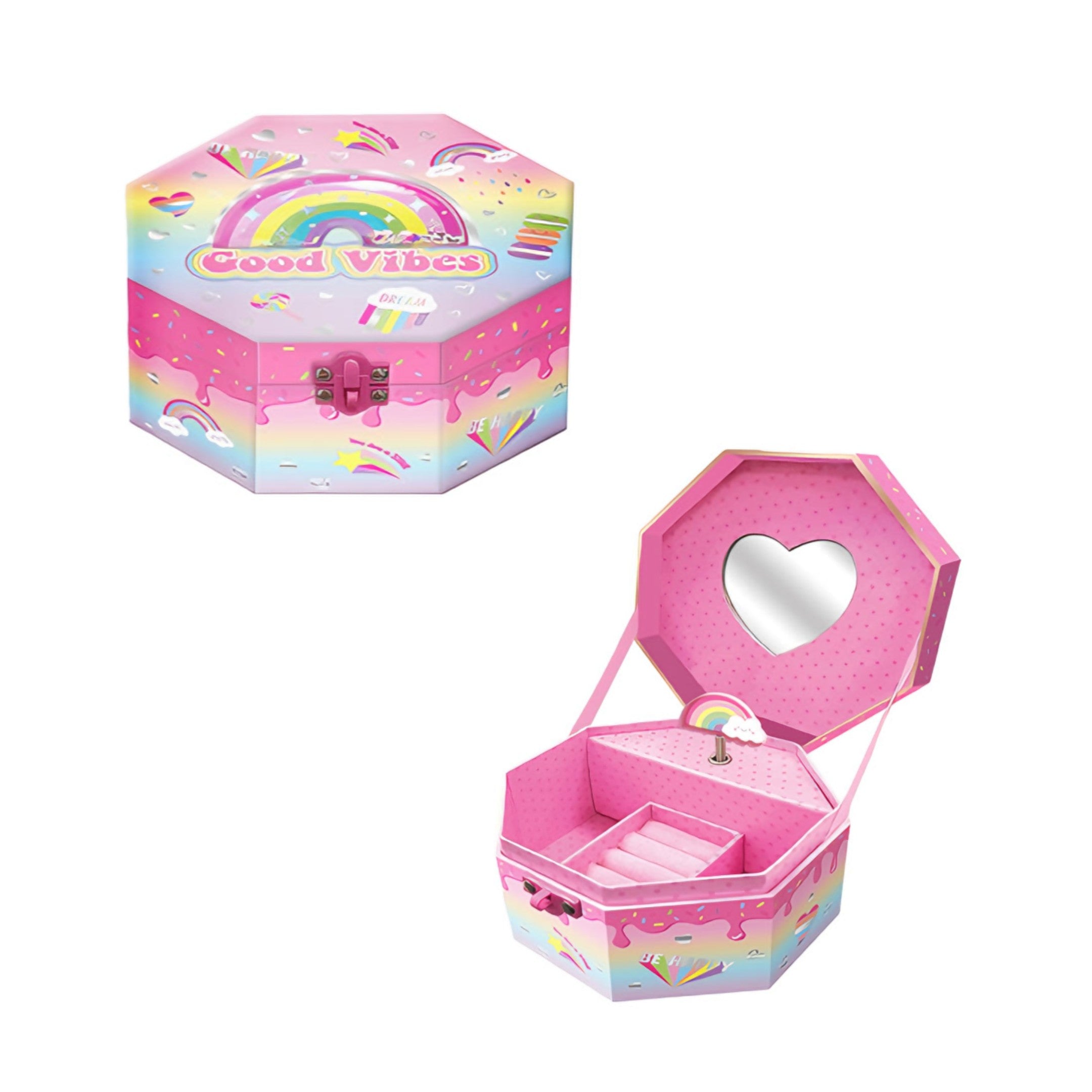 RAINBOW MUSIC JEWELRY BOX