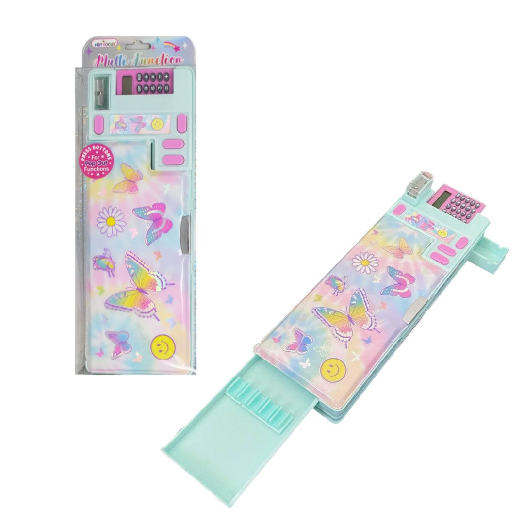 MULTIFUNCTION PENCIL CASE BUTTERFLY