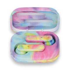 PASTEL TIE DYE COMPACT EARBUDS