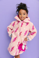 LIGHTING FLASH TEDDY COAT